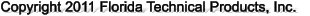 Copyright 2011 Florida Technical Products, Inc.